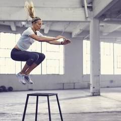 Saut sur plyobox, progression avanc&eacute;e