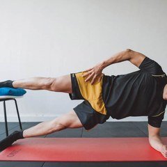 Exercice de Copenhague, renforcement des adducteurs en planche lat&eacute;rale
