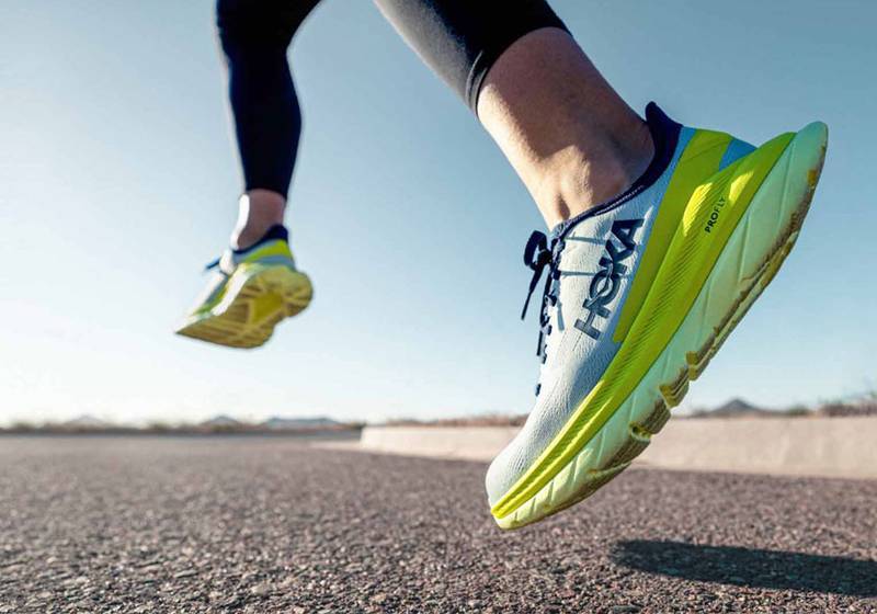 Chaussures de running us&eacute;es